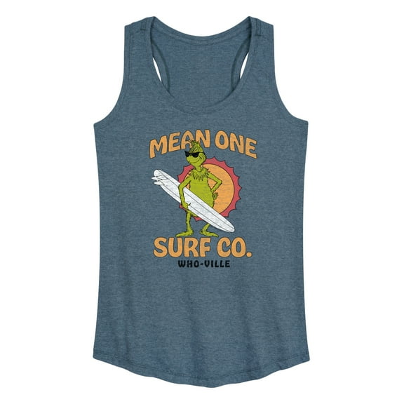 The Grinch - Mean One Surf Co - Women's Racerback Tank Top