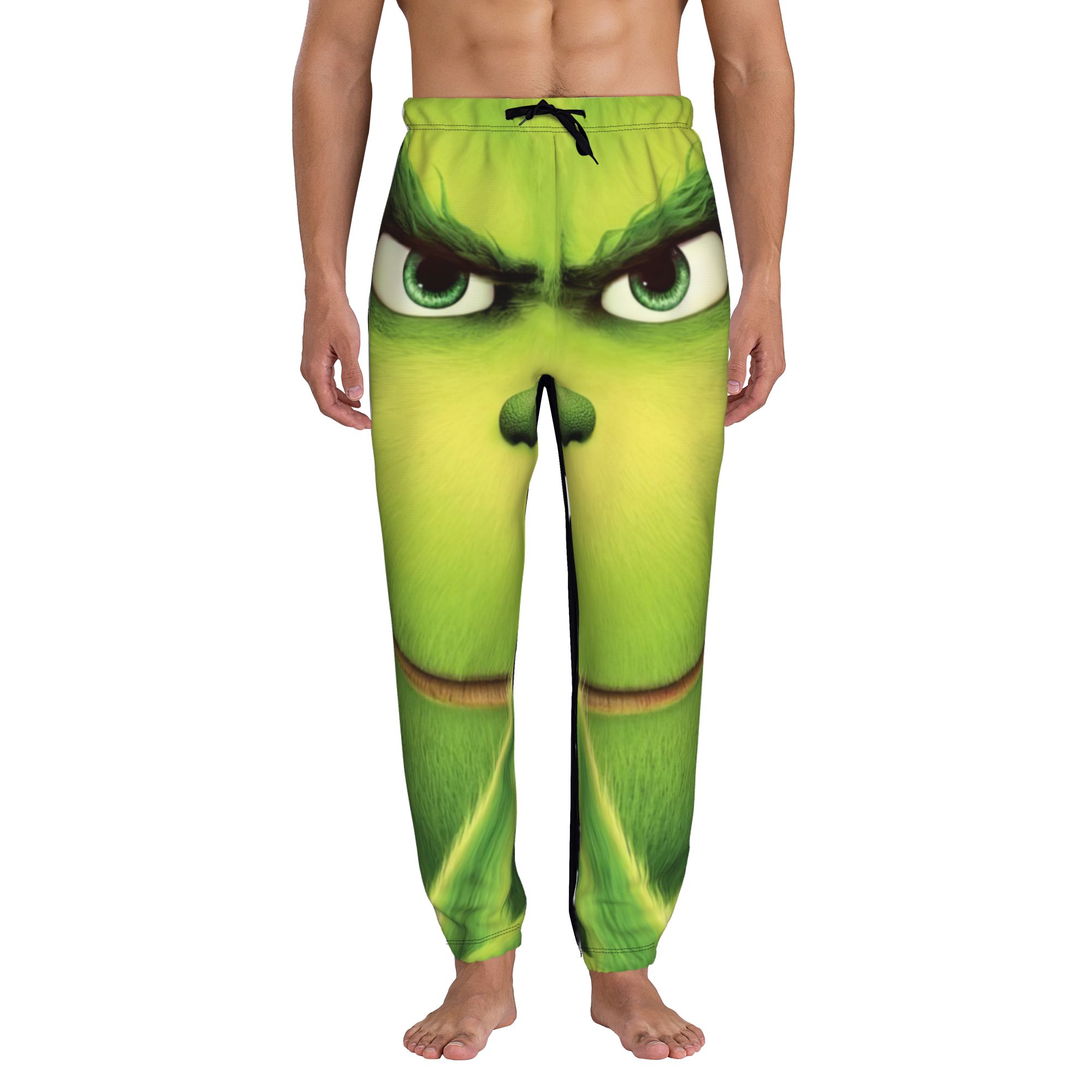 The Grinch Mens Joggers Sweatpants with Pockets Lightweight Casual