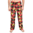 thumbnail image 1 of The Grinch Mens Plaid Soft Warm Plush Pajama Pants, Grinch Plaid, Size: M, Dr. Seuss, 1 of 6