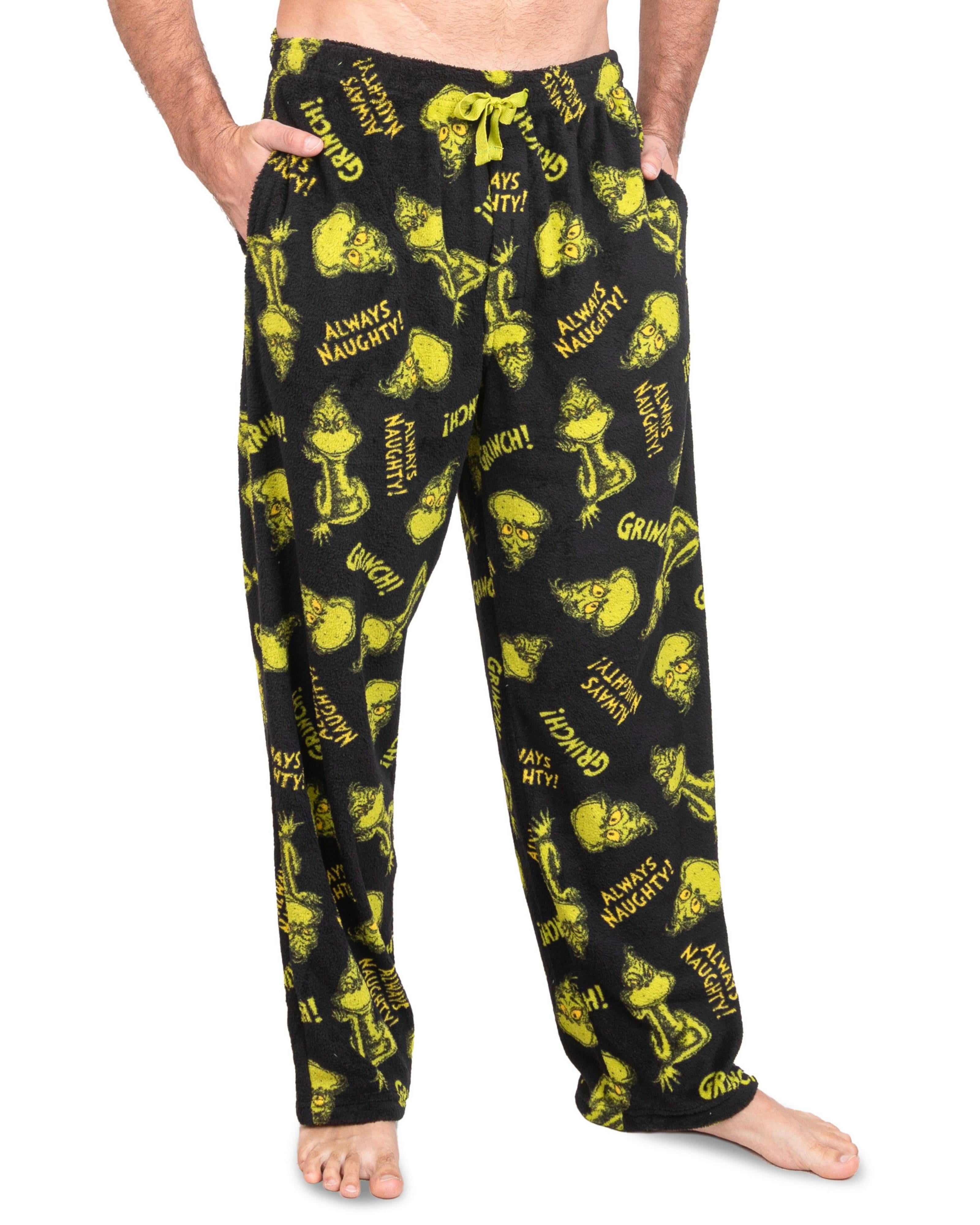 Pyjama Sets Grinch Pjs For Men Mens Grinch Pajamas Xxl The Grinch