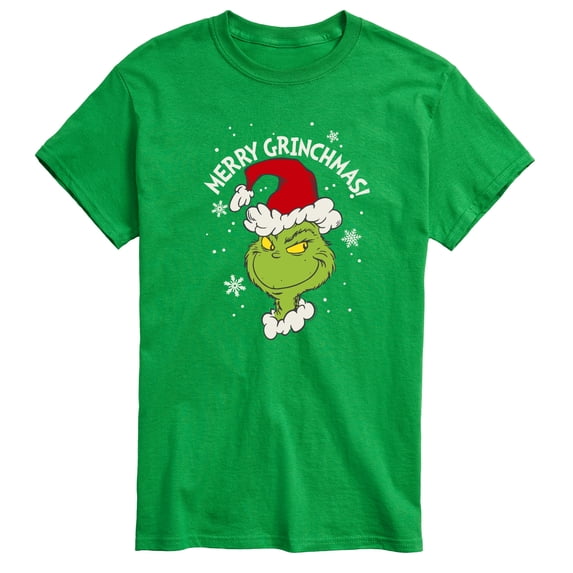 The Grinch - Merry Grinchmas Men's Short Sleeve Graphic T-Shirt