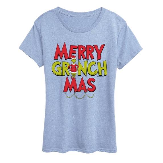 The Grinch - Merry Grinchmas Women's Short Sleeve Graphic T-Shirt