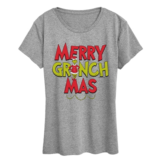 The Grinch - Merry Grinchmas Women's Short Sleeve Graphic T-Shirt