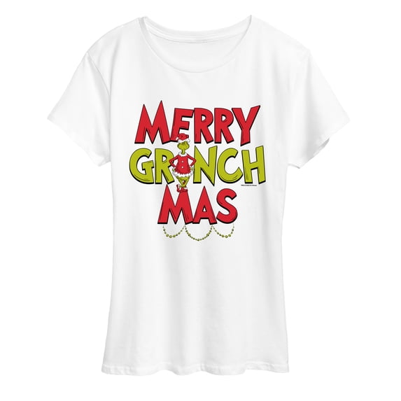 The Grinch - Merry Grinchmas Women's Short Sleeve Graphic T-Shirt