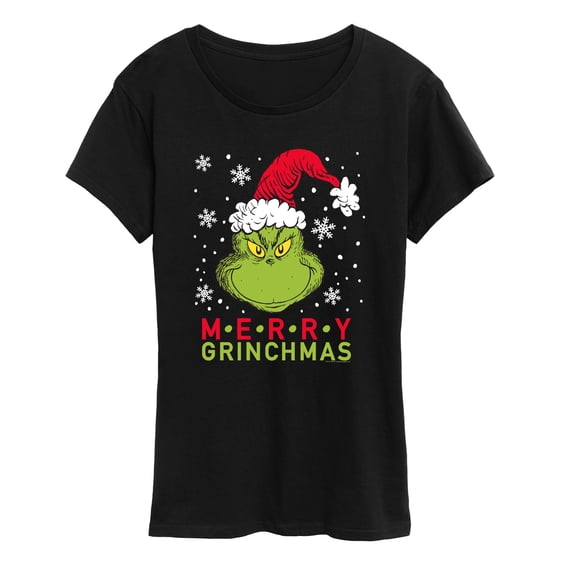 The Grinch - Merry Grinchmas Women's Short Sleeve Graphic T-Shirt