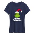 thumbnail image 1 of The Grinch - Merry Grinchmas Women's Short Sleeve Graphic T-Shirt, 1 of 4