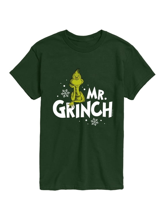 The Grinch - Mr. Men's Short Sleeve Graphic T-Shirt