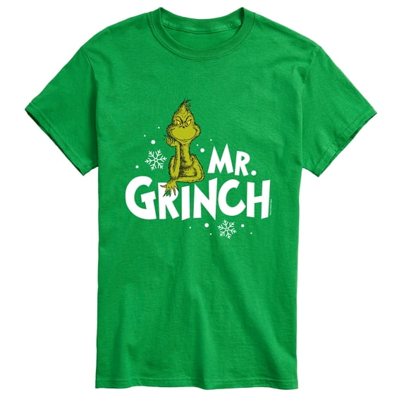 The Grinch - Mr. Men's Short Sleeve Graphic T-Shirt