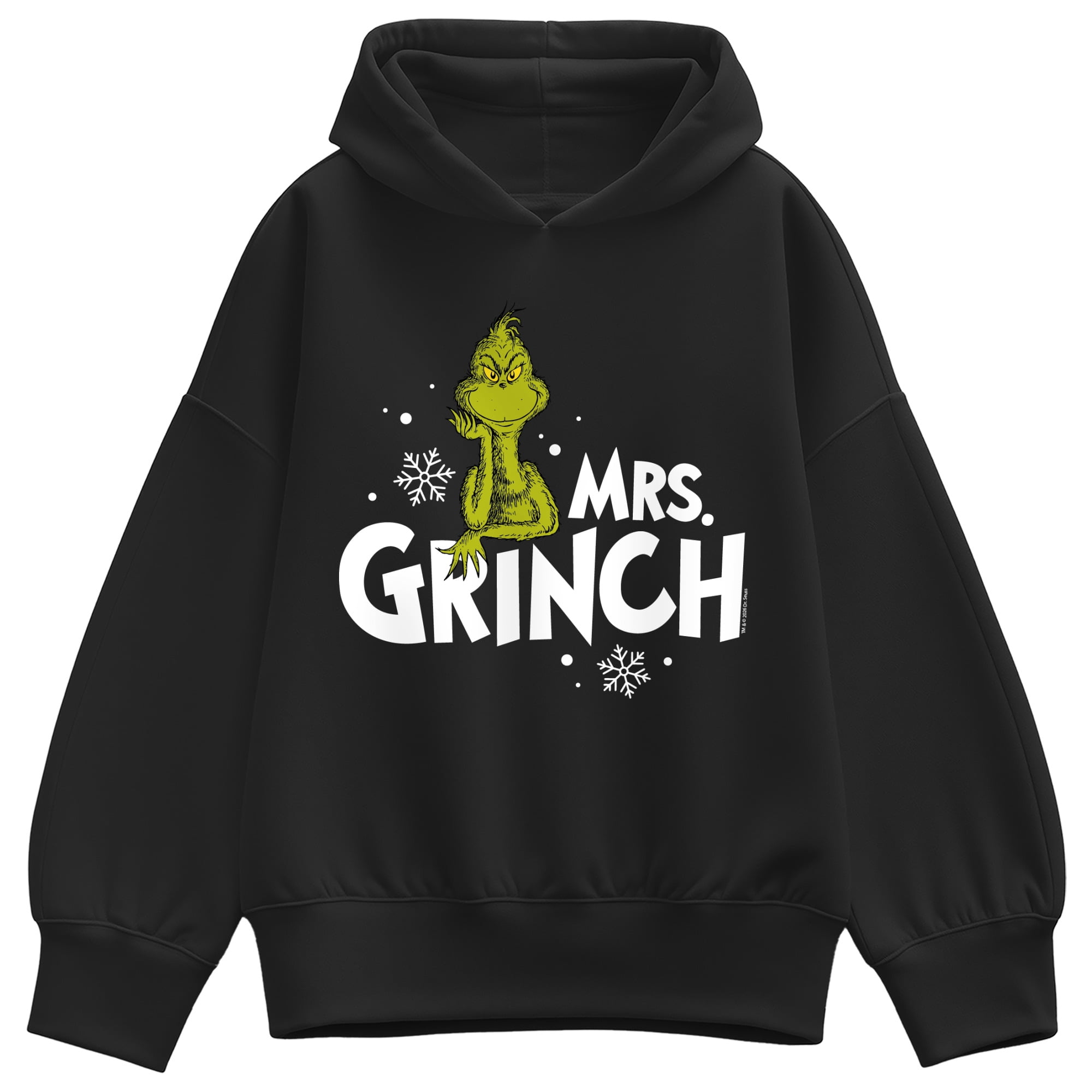 The Grinch - Mrs. - Women's Oversized Fleece Hoodie Sweatshirt