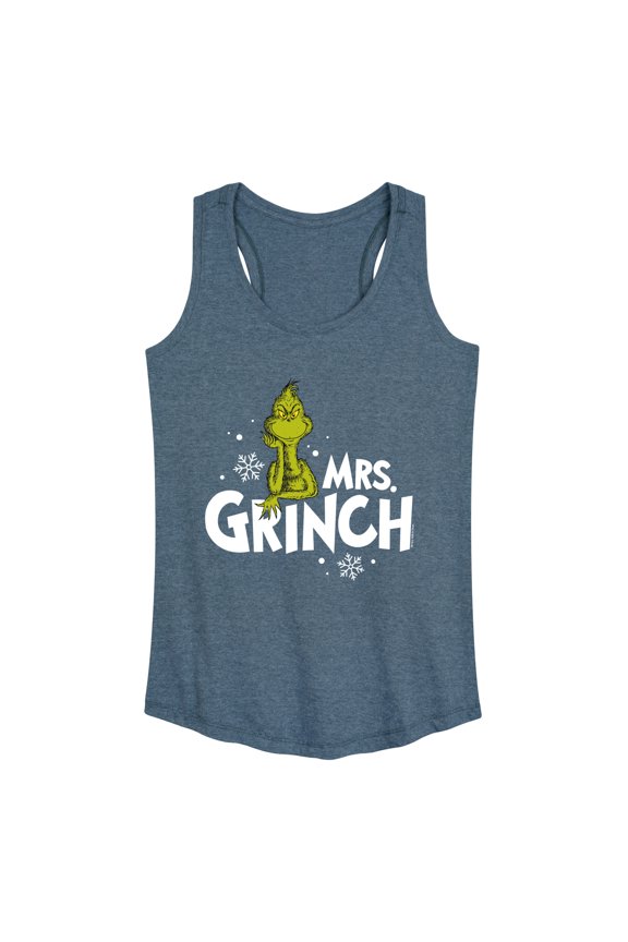 The Grinch - Mrs. - Women's Racerback Graphic Tank