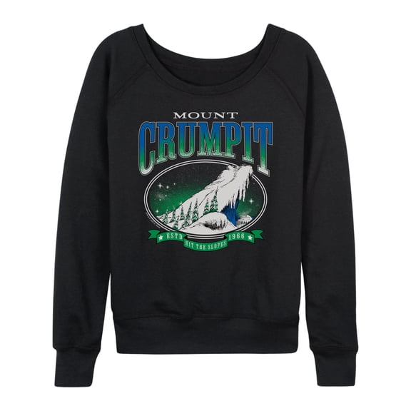 The Grinch - Mt Crumpit Destination - Women's French Terry Long Sleeve Pullover