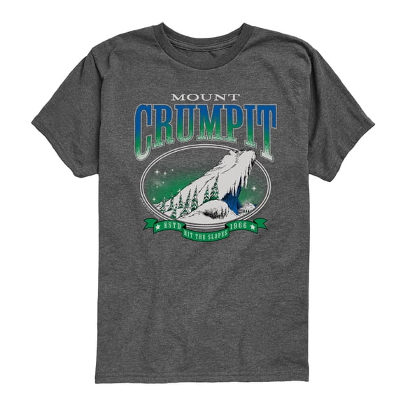 The Grinch - Mt Crumpit Destination - Youth Boys Short Sleeve Graphic T-Shirt