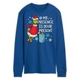 thumbnail image 1 of The Grinch - My Presence Is Your Present - Men's Long Sleeve T-Shirt, 1 of 5