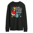 thumbnail image 1 of The Grinch - My Presence Is Your Present - Men's Long Sleeve T-Shirt, 1 of 5