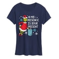 thumbnail image 1 of The Grinch - My Presence Is Your Present - Women's Short Sleeve Graphic T-Shirt, 1 of 4
