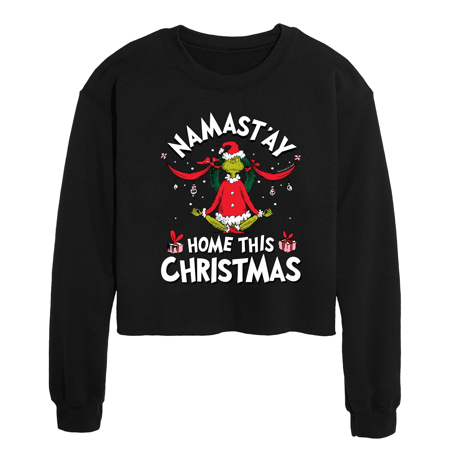 Sweatshirts, Hoodies & Sweatpants Women's Grinch Meaning of Christmas  Simply True Fleece Crew