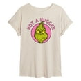 thumbnail image 1 of The Grinch - Not A Hugger Grinch  - Juniors Ideal Flowy Muscle T-Shirt, 1 of 5