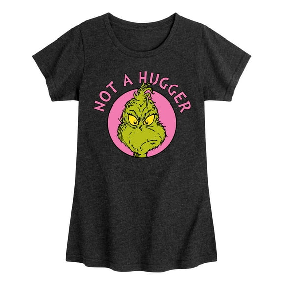 The Grinch - Not A Hugger Grinch  - Toddler & Youth Girls Short Sleeve Graphic T-Shirt