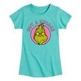 thumbnail image 1 of The Grinch - Not A Hugger Grinch  - Toddler & Youth Girls Short Sleeve Graphic T-Shirt, 1 of 5