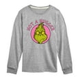 thumbnail image 1 of The Grinch - Not A Hugger Grinch  - Toddler & Youth Long Sleeve Graphic T-Shirt, 1 of 5