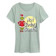 thumbnail image 1 of The Grinch - Not Today Santa Women's Short Sleeve Graphic T-Shirt, 1 of 3