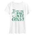 thumbnail image 1 of The Grinch - People Make Me Grinchy - Women's Short Sleeve Graphic T-Shirt, 1 of 4