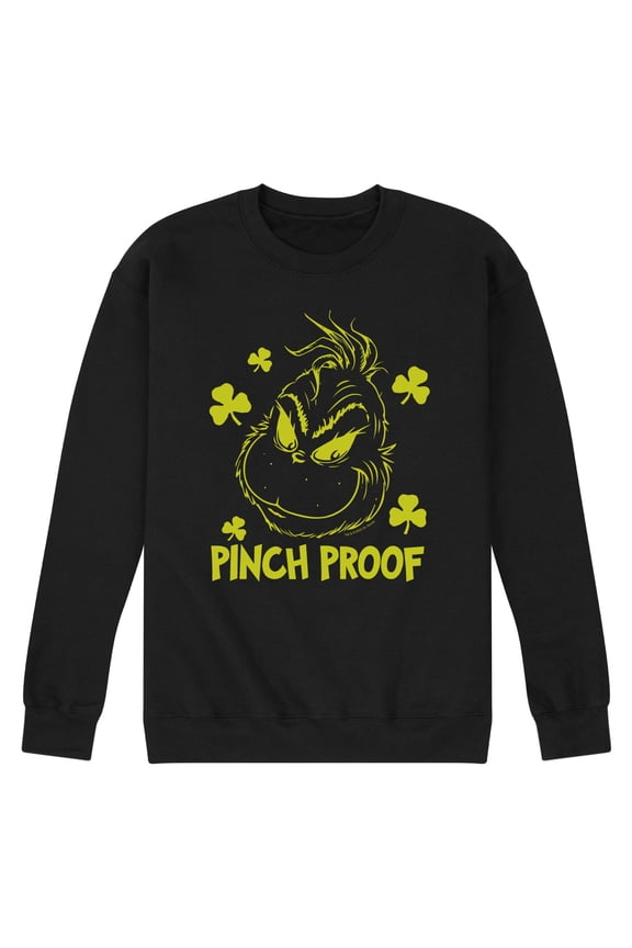 The Grinch - St. Patrick's Day Pinch Proof Graphic Fleece Sweatshirt