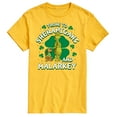 thumbnail image 1 of Dr. Suess - The Grinch - Prone To Shenanigans Malarkey - St Patrick's Day - Men's Short Sleeve Graphic T-Shirt, 1 of 5