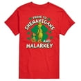 thumbnail image 1 of Dr. Suess - The Grinch - Prone To Shenanigans Malarkey - St Patrick's Day - Men's Short Sleeve Graphic T-Shirt, 1 of 5