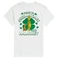 thumbnail image 1 of Dr. Suess - The Grinch - Prone To Shenanigans Malarkey - St Patrick's Day - Men's Short Sleeve Graphic T-Shirt, 1 of 5