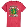thumbnail image 1 of Dr. Suess - The Grinch - Prone To Shenanigans Malarkey - St Patrick's Day - Men's Short Sleeve Graphic T-Shirt, 1 of 5