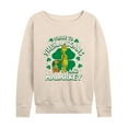 thumbnail image 1 of The Grinch - Prone To Shenanigans Malarkey - Women's Lightweight French Terry Long Sleeve Shirt, 1 of 5