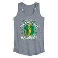 thumbnail image 1 of The Grinch - Prone To Shenanigans Malarkey - Women's Racerback Tank Top, 1 of 5