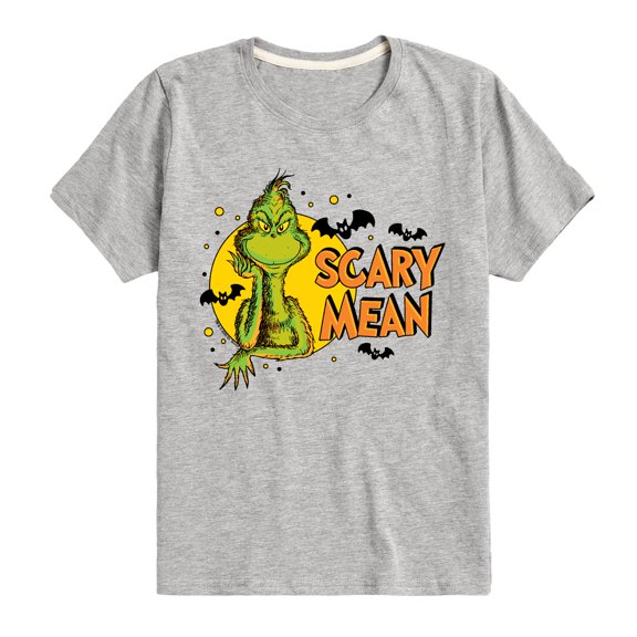 The Grinch - Scary Mean - Toddler & Youth Short Sleeve Graphic T-Shirt
