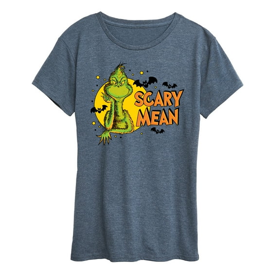 The Grinch - Scary Mean - Women's Short Sleeve Graphic T-Shirt