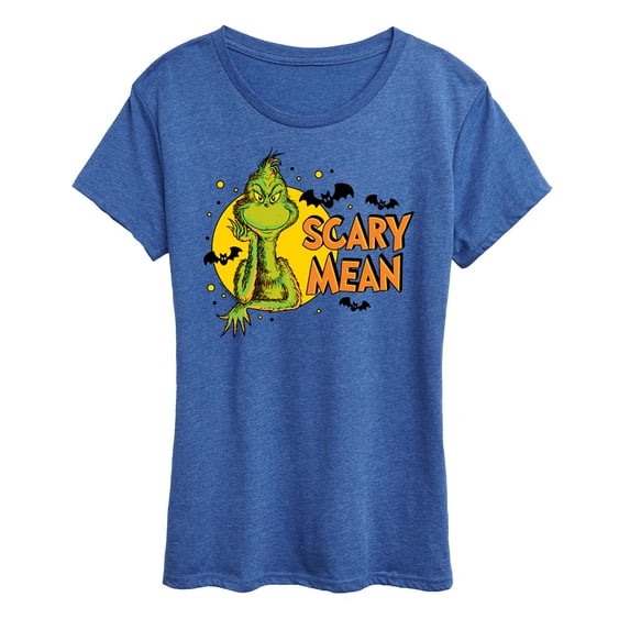 The Grinch - Scary Mean - Women's Short Sleeve Graphic T-Shirt
