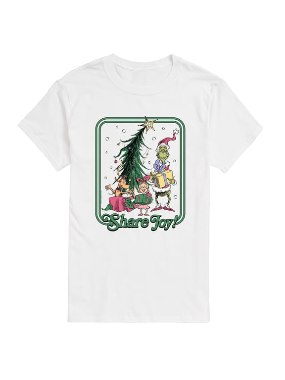 The Grinch - Share Joy Men's Short Sleeve Graphic T-Shirt