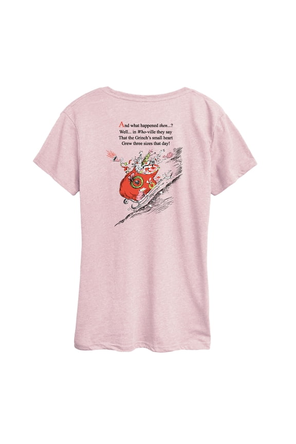 The Grinch - Sleigh - Women's Short Sleeve Graphic T-Shirt