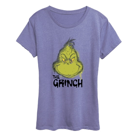 The Grinch - Spray Paint Women's Short Sleeve Graphic T-Shirt