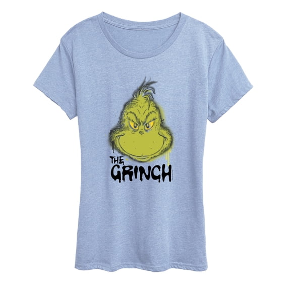 The Grinch - Spray Paint Women's Short Sleeve Graphic T-Shirt