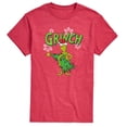 thumbnail image 1 of The Grinch - Stealing Christmas Tree - Men's Short Sleeve Graphic T-Shirt, 1 of 4