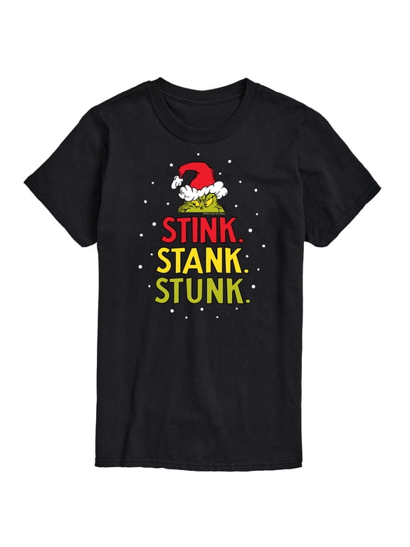 The Grinch - Stink Stank Stunk - Men's Short Sleeve Graphic T-Shirt