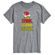 DR. SEUSS' THE GRINCH The Grinch - Stink Stank Stunk - Men's Short Sleeve Graphic T-Shirt