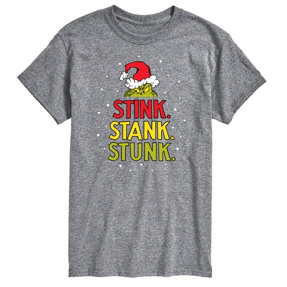 The Grinch - Stink Stank Stunk - Men's Short Sleeve Graphic T-Shirt