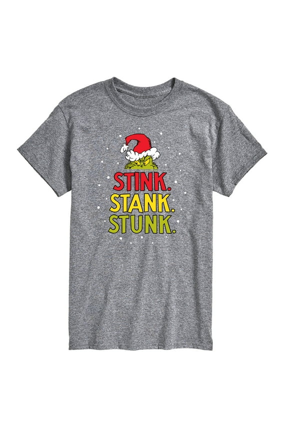 The Grinch - Stink Stank Stunk - Men's Short Sleeve Graphic T-Shirt