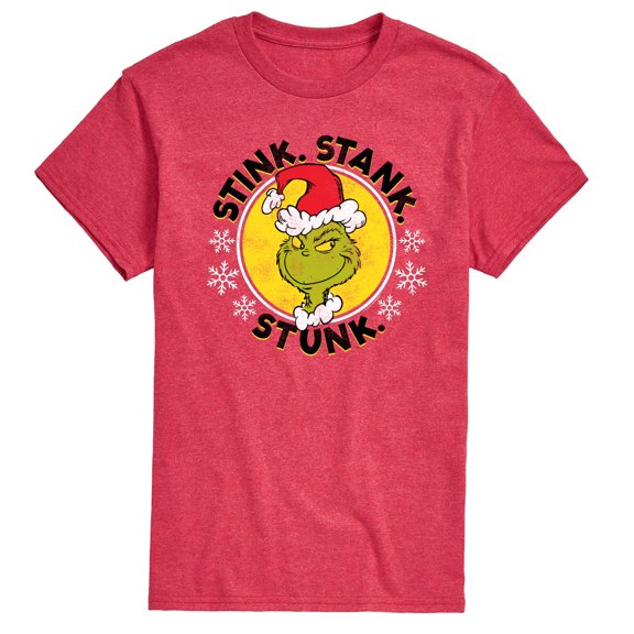 The Grinch - Stink. Stank. Stunk. - Men's Short Sleeve Graphic T-Shirt