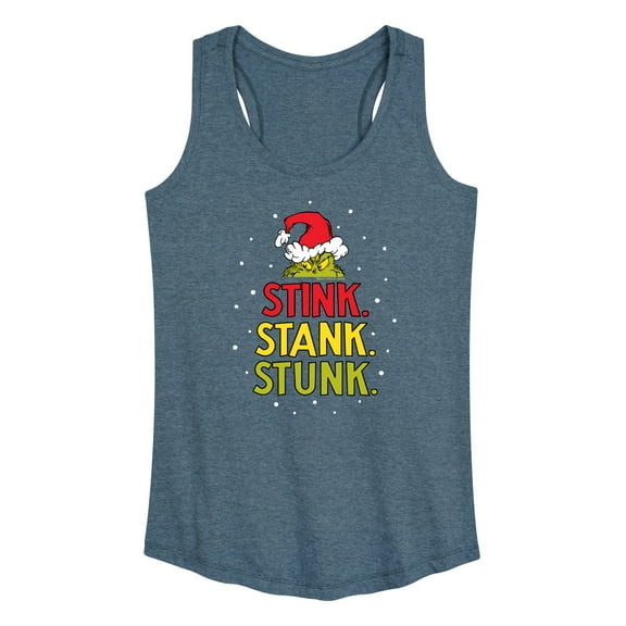 The Grinch - Stink Stank Stunk - Women's Racerback Tank Top