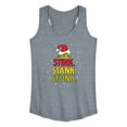 thumbnail image 1 of The Grinch - Stink Stank Stunk - Women's Racerback Tank Top, 1 of 4