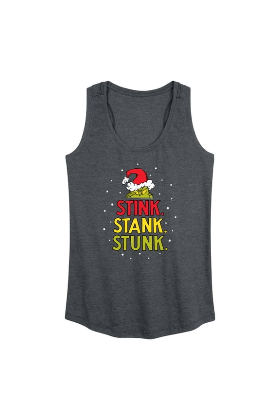The Grinch - Stink Stank Stunk - Women's Racerback Tank Top