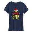 thumbnail image 1 of Dr. Seuss - The Grinch Stink Stank Stunk - Women's Short Sleeve Graphic T-Shirt, 1 of 4
